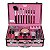 Maleta de Maquiagem NAIL ART Sombra Delineador Facial Essencial Kit Completo Design Multifuncional Rosa - Imagem 5