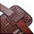 Bolsa Masculina para Smartphone de Couro Genuíno Portátil Viagem Marrom - Imagem 6