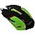 GAMES - Mouse Gaming MAGNAVOX até 2.400 DPI + Mousepad Preto com verde - Imagem 2