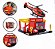 Brinquedo PLAY CITY Estação de Bombeiros Helicóptero e Carrinho - Imagem 2