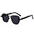 Óculos de Sol Metal Punk Tendência Polarizado High End Anti UV Alta Qualidade Azul - Imagem 7