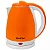 Jarra Elétrica MOX MO-EK23 2.000 Watts 2 Litros 220 - 240 V ~ 50 60 Hz - Laranja com Branco - Imagem 1