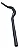 Guidão Voador Tipo Kalin Gtu Flying Alumíni 31,8x750mm Preto - Imagem 2