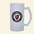 Caneca Personalizada de Time | Vidro Fosco Chopp 475ml | Carla Amaro Home - Imagem 2