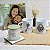 Duo Kit Celebração a Dois Premium | Porta-Retrato Foto Estampada no Vidro + Duo de Canecas + Vela Aromática Vegetal + Azulejo Decorativo em Cesta de Palha Taboa - Imagem 2