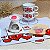 Kit Experiência Aromática & Memórias Premium | Torre de Xícaras, Jogo Americano e Azulejos Coordenados, Difusor com Wax Melts, Porta-Fósforos - Imagem 3
