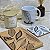 Kit Office Premium Essência & Texturas | Moleskine de Cortiça A5, Caneca de Cerâmica, Vela Aromática, Placa A5 e Azulejo Coordenados - Imagem 2