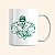 Caneca de Esportes Personalizada | Caneca de Natação Masculina | Caneca de Alça Branca | Linha Fitness - Imagem 1