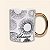 Coleção Elegance | Caneca Personalizada de Alça Cromada | Carla Amaro Home - Imagem 1