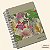 Agenda Permanente Personalizada A5 | Capa Ecológica Texturizada | Estampas Femininas | Carla Amaro Home - Imagem 1