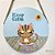 Quadro Artesanal "Keep Calm and cat” em MDF - Imagem 2