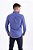 Camisa R.L Micro Xadrez Azul Bic e Branca - Imagem 4