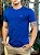Camiseta AX Slim Fit Azul Bic - Imagem 3