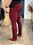 Calça Sarja RL Chino Stretch Slim Fit Bordo - Imagem 9