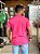 Camiseta Big Shirt Osklen ARPDR Pink - Imagem 3