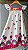 Vestido Floral Branco - Imagem 1