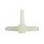 Conexão plástica Tee 3mm x 3mm x 3mm - Imagem 1