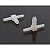 Conexão plástica Tee 5mm x 3mm x 3mm - Imagem 3