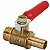 Válvula registro saída de ar /dreno compressor 10mm - Imagem 1
