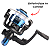 Molinete Ultra Light JL200 Micro Pesca 3 Rolamentos Leve e Resistente - Imagem 10