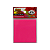 Bloco para Recado 76 x 76mm Transparente Rosa com 50 Folhas - Imagem 1