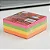 Bloco para Recado Cubo Cores com 500 Folhas Sortidas - Imagem 3