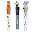 Caneta Esferográfica Divert Animals 0,7mm – Kit com 10 Cores - Imagem 1