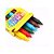 Giz de Cera Abelhinhas Acrilex 6 Cores - Imagem 3