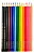 Lápis de Cor Faber-Castell 12 Cores Multicolor + 2 Lápis Grafite - Imagem 2