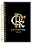 Agenda Permanente Flamengo Capa PP Dourada 160 Folhas 140x200 mm - Imagem 1