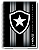 Caderno Universitário Botafogo Credeal Capa Dura 1 Matéria 80 Folhas - Imagem 1