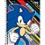 Caderno Espiral Universitário Sonic Capa Dura 1 Matéria 80 Folhas - Imagem 2