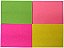 Bloco Adesivo Colorido Neon 38 mm × 50 mm 4 Blocos – Jocar Office - Imagem 3