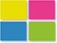 Bloco Adesivo Colorido Neon 38 mm × 50 mm 4 Blocos – Jocar Office - Imagem 2
