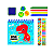 Kit Artístico Dino FOFY com Lápis de Cor e Acessórios Infantil - Imagem 2