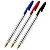 Canetas Esferográficas - BIC Cristal com 3 (Azul, Vermelha e preta) - Imagem 1