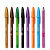 8 Canetas Compactor Esferografica Jetlux Coloridas (uma de cada cor) - Imagem 1