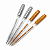 Kit 4 canetas Caneta Gel - Win Glitter Ouro e Prata - Imagem 1