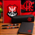 Kit Presente Flamengo Oficial Vermelho – Caderno, Estojo e Canetas Licenciadas - Imagem 1