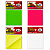 Blocos Adesivos (PostIt) - Transparente - 76x76mm - Bloco com 50 folhas - Imagem 1