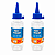 Kit com 2 Colas de Silicone Artesão 60ml – Fixação Transparente para Artesanato - Imagem 1