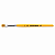 Kit de Pinceis para Pintura Chato K21 Cabo Longo Amarelo - 0, 2, 4, 6,  8 - Imagem 3