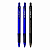 Kit com 3 Canetas Esferográfica Pentel iFeel-It Retrátil 1.0mm - Imagem 1