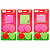 Kit com 3 Pacotes de Blocos Adesivos Moranguinho com 5 Blocos de 25 Folhas Cada - Imagem 1