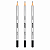 Kit com 3 Lápis Preto Classic HB Acrilex com Dipping - Imagem 1