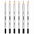 Kit com 6 Lápis Preto Classic HB Acrilex com Dipping - Imagem 1