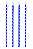 Kit com 4 Canetas Esferográfica KIT Vortex 0,7 mm - Azul - Imagem 1
