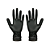 Luva de Segurança Super Glove Skin Nitrílica 50 Unid. / Preta - Super Safety - Imagem 1