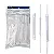 Grampo Plastico Dellofix C/ 50 Branco Cod. 0301.E - Dello - Imagem 1