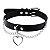 Choker Rebite - Coleira com Coração e Corrente - Imagem 1